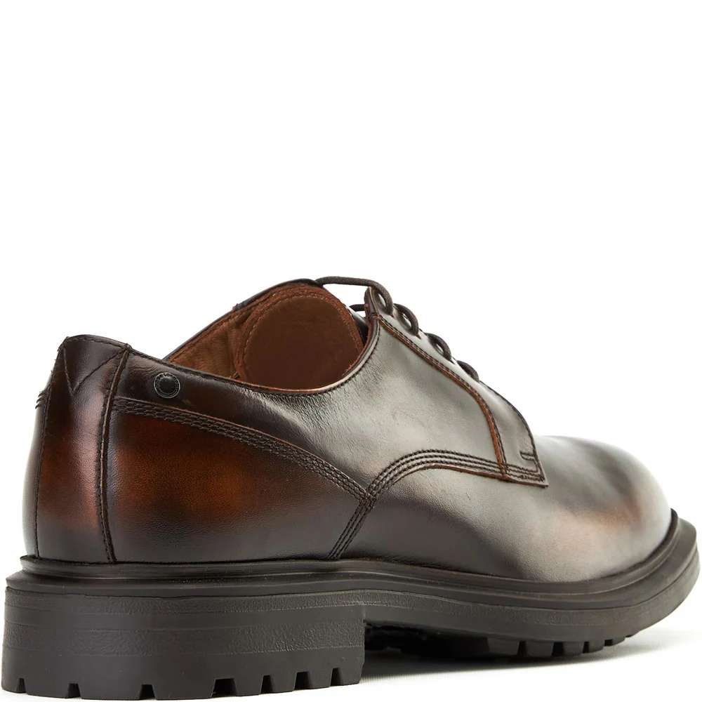 Locke Rub Off Derby Shoes Brown - Image 8
