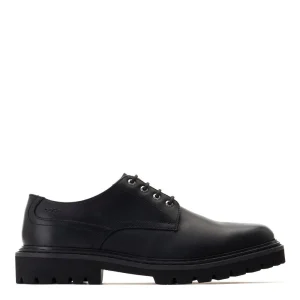 Wick Pull Up Derby Shoes Black